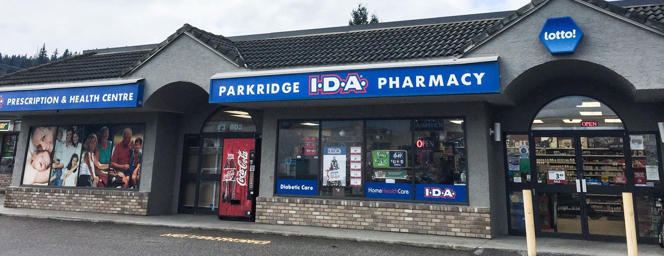 Exterior building of Parkridge IDA Pharmacy